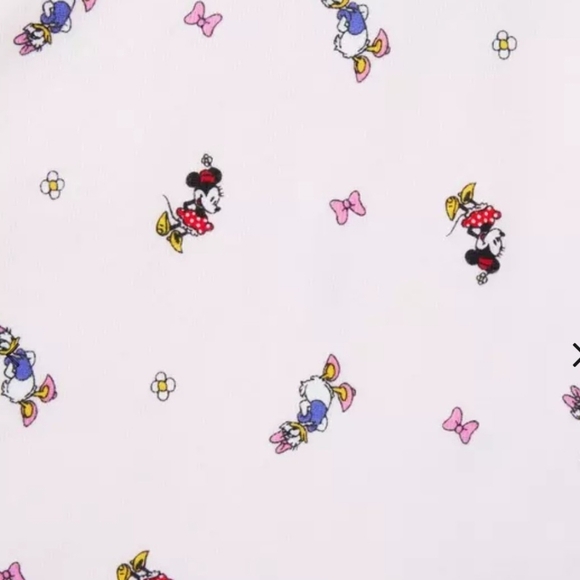Janie and Jack pink Disney Minnie Mouse and friends 2 piece pajamas size‎ 12 - Picture 8 of 10